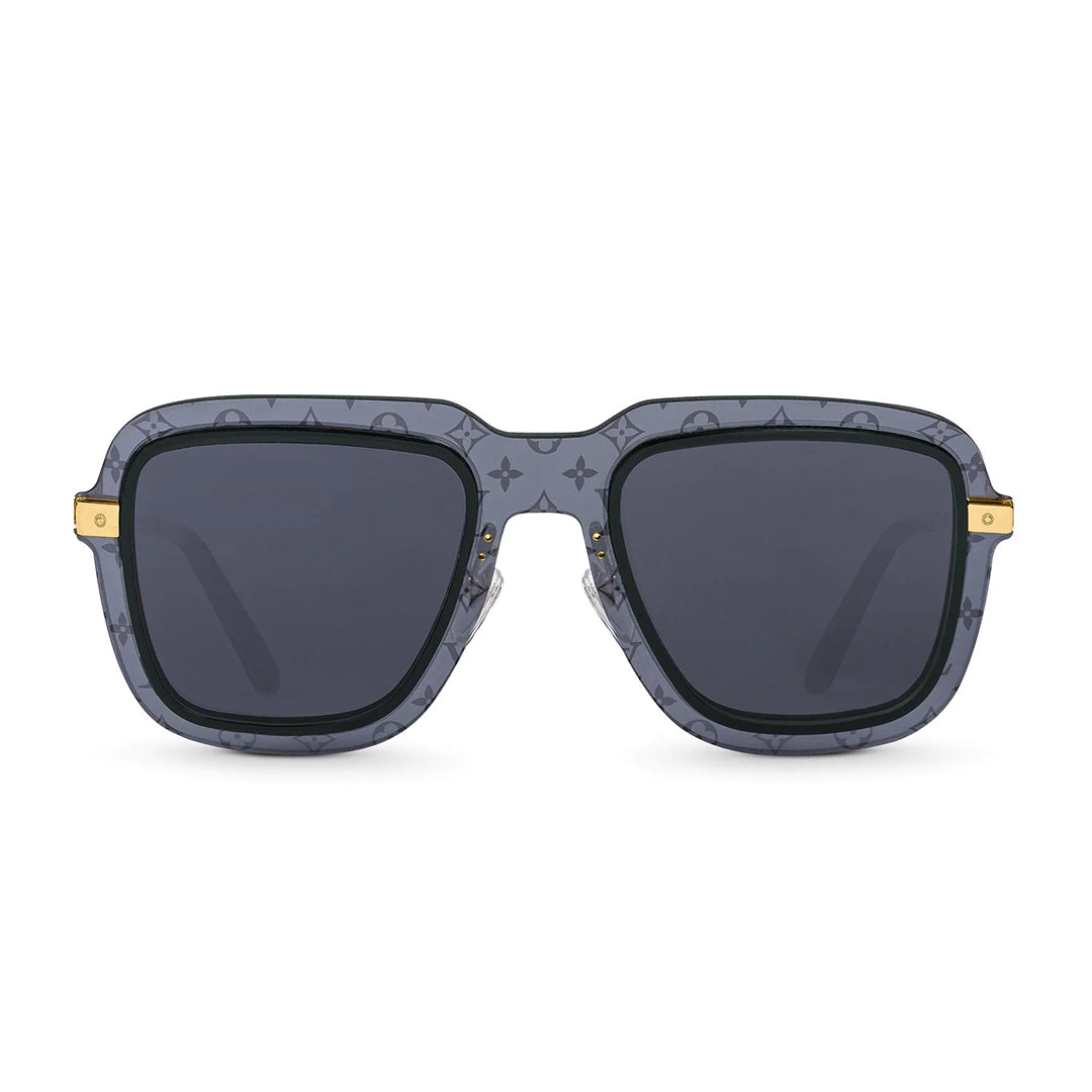 LOUIS VUITTON LV Clash Mask Sunglasses Z1593W Black 1085433