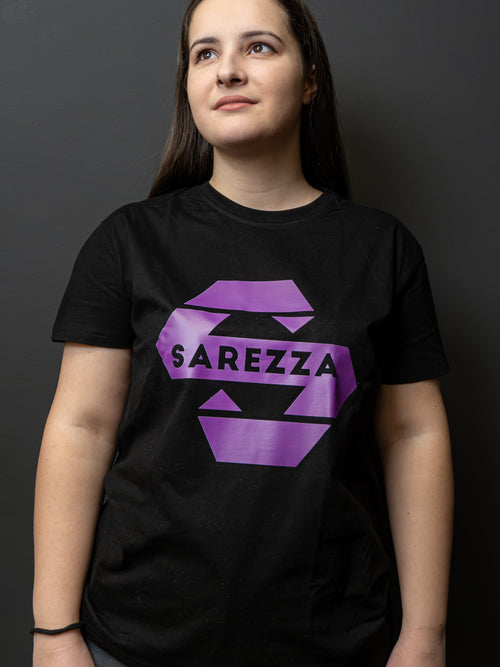 Sarezza T-Shirt Purple Logo