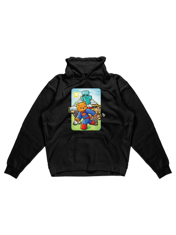 Survival in the Jungle Black Hoodie