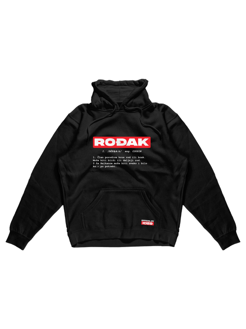 Idžo Rođak Black Hoodie