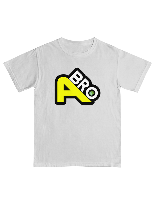 ABRO Logo White T-shirt