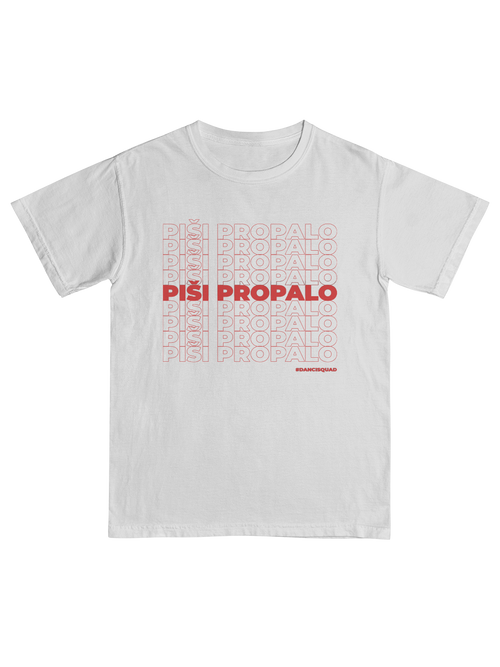 Danči Piši Propalo White T-Shirt