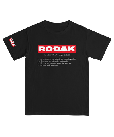 Idžo Rođak ENG Black T-Shirt