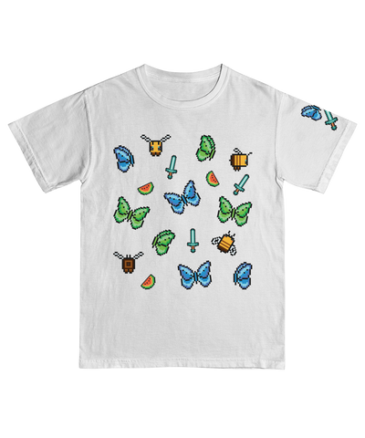 Leptirica Pixel Butterfly Boy T-Shirt