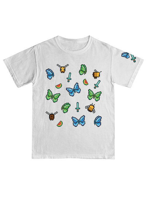 Leptirica Pixel Butterfly Boy T-Shirt