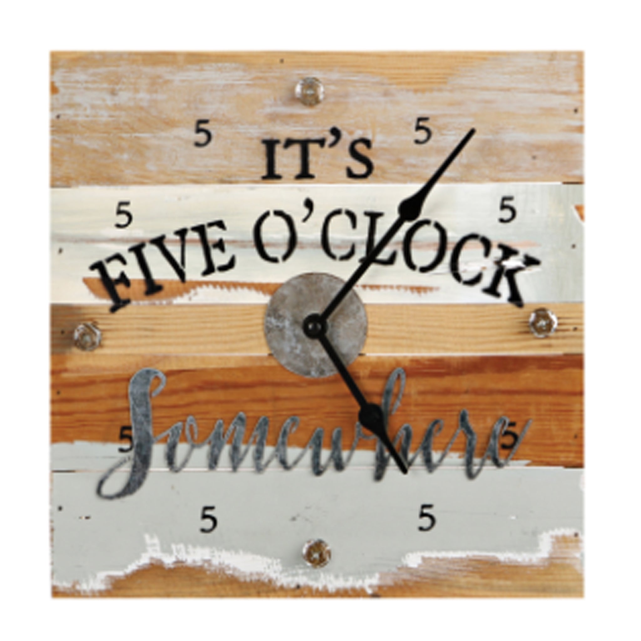 5 Oclock Somewhere Wall Clock Dl Billiards