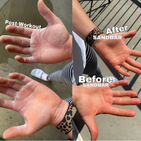 SandBar Before and After