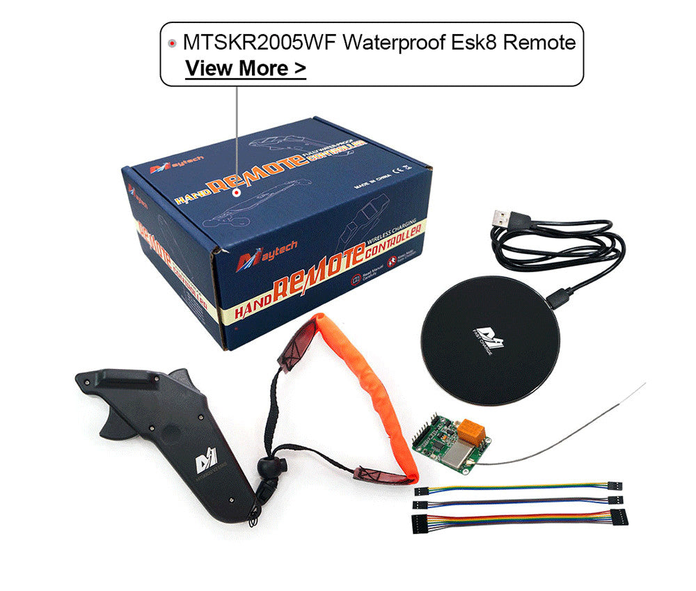 【Ready to Ship】Maytech New Remote for Electric Skateboard MTSKR2005WF V2 Waterproof Hand Remote