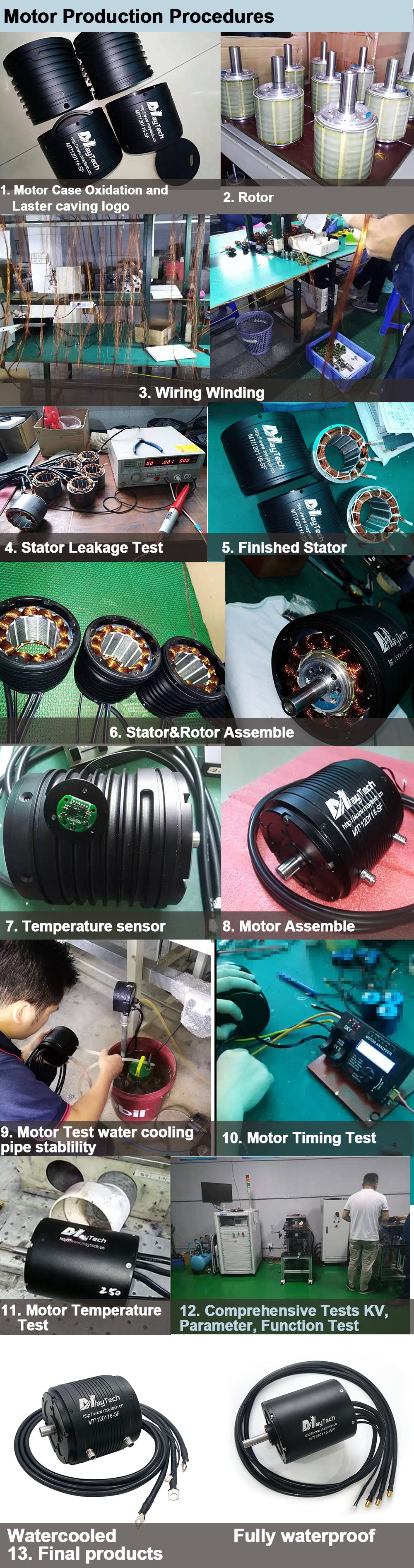 MTI155245 electric boat motor brushless inrunner sensorless engine for electric boat efoil boat hydrofoil jet propulsion rc boat powerful engine