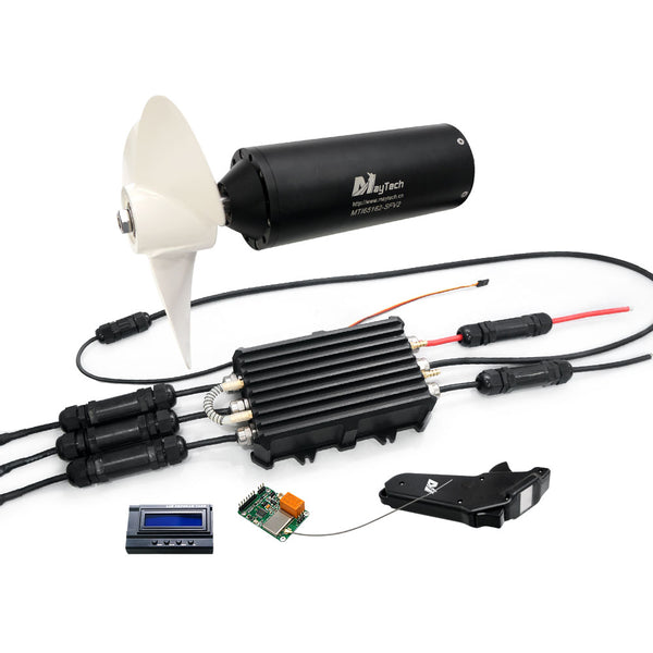 Maytech Fully Waterproof Efoil Kits with MTI65162 Motor + 300A ESC + 1905WF Remote + Progcard