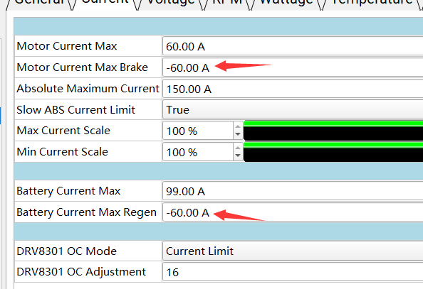 VESC brake force how to use VESC to control brake force