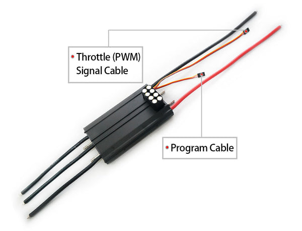 Maytech 300A OPTO ESC with Water-cooling Aluminum Case Controller for Esurf/Efoil/Hydrofoil