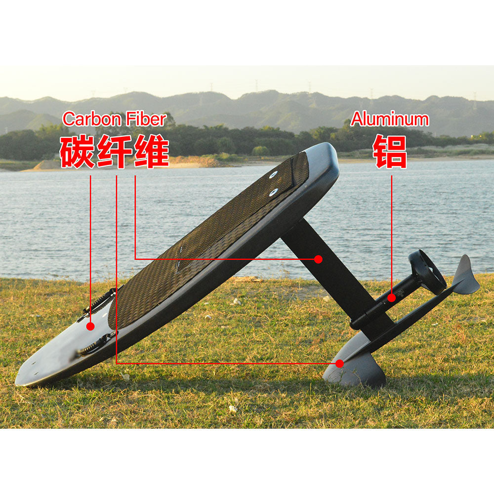 Efoil mast, complet efoil board, lift foil, efoil wing, electric foil board, foil surf, 9KW motor, waterproof motor, 40km efoil board