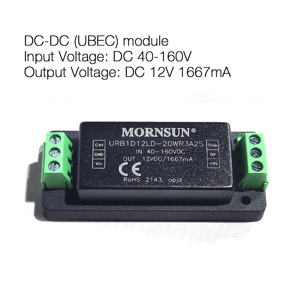 40V-160V DC to DC Morsun UBEC module for electric water pump power supply