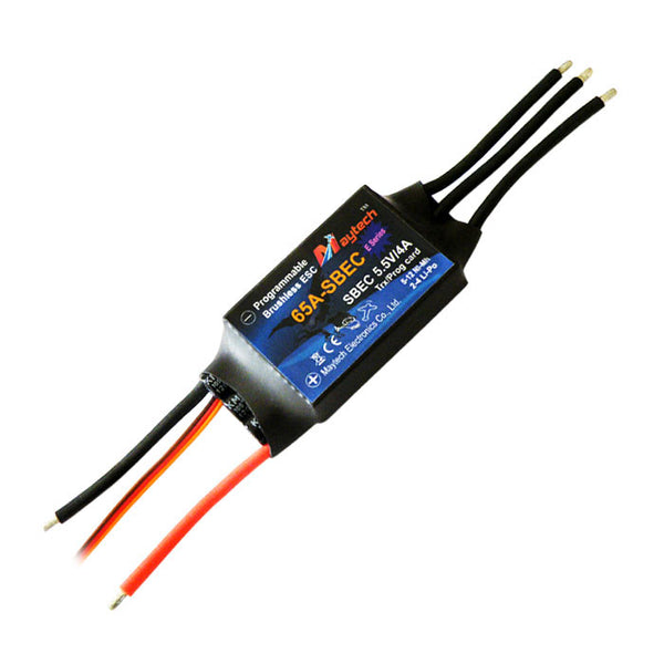 maytech 65A flying model electric speed controller for rc hobby airplane/helicopters