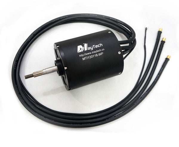 Maytech Water-cooling MTI120116 Inrunner Brushless DC Motor for Electric Surfboard/Efoil/Jetski/Boat