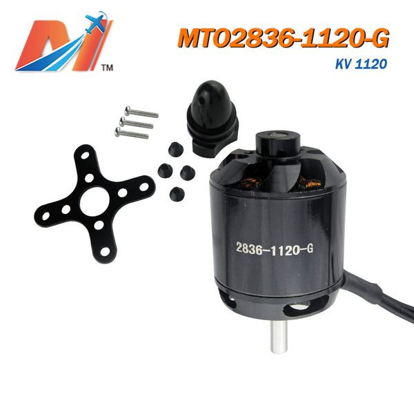 Maytech 2836 1120kv racing airplane motor helicopter engine with accessories brushless sensorless outrunner motor
