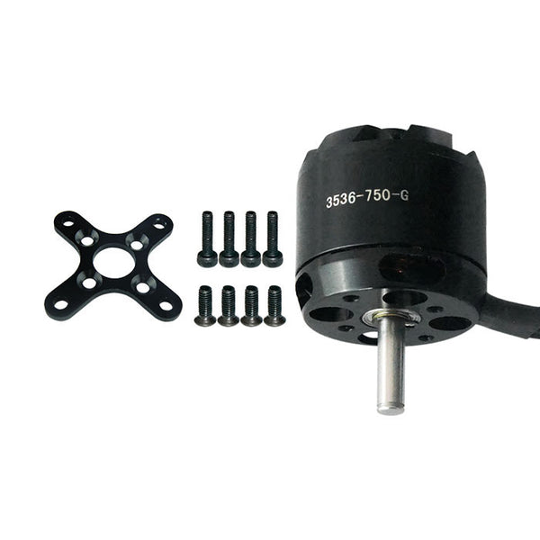 maytech 3536 motor with accessories adapter screw X mount engine for racing airplane, helicopter