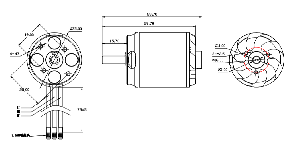 brushless motor, brushless dc motor, sensorless motor, outrunner motor, baitboat motor, gps autopilot feeding boats engine