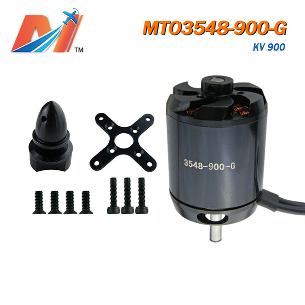 Maytech all black ghost series brushless motor with prop adaptor