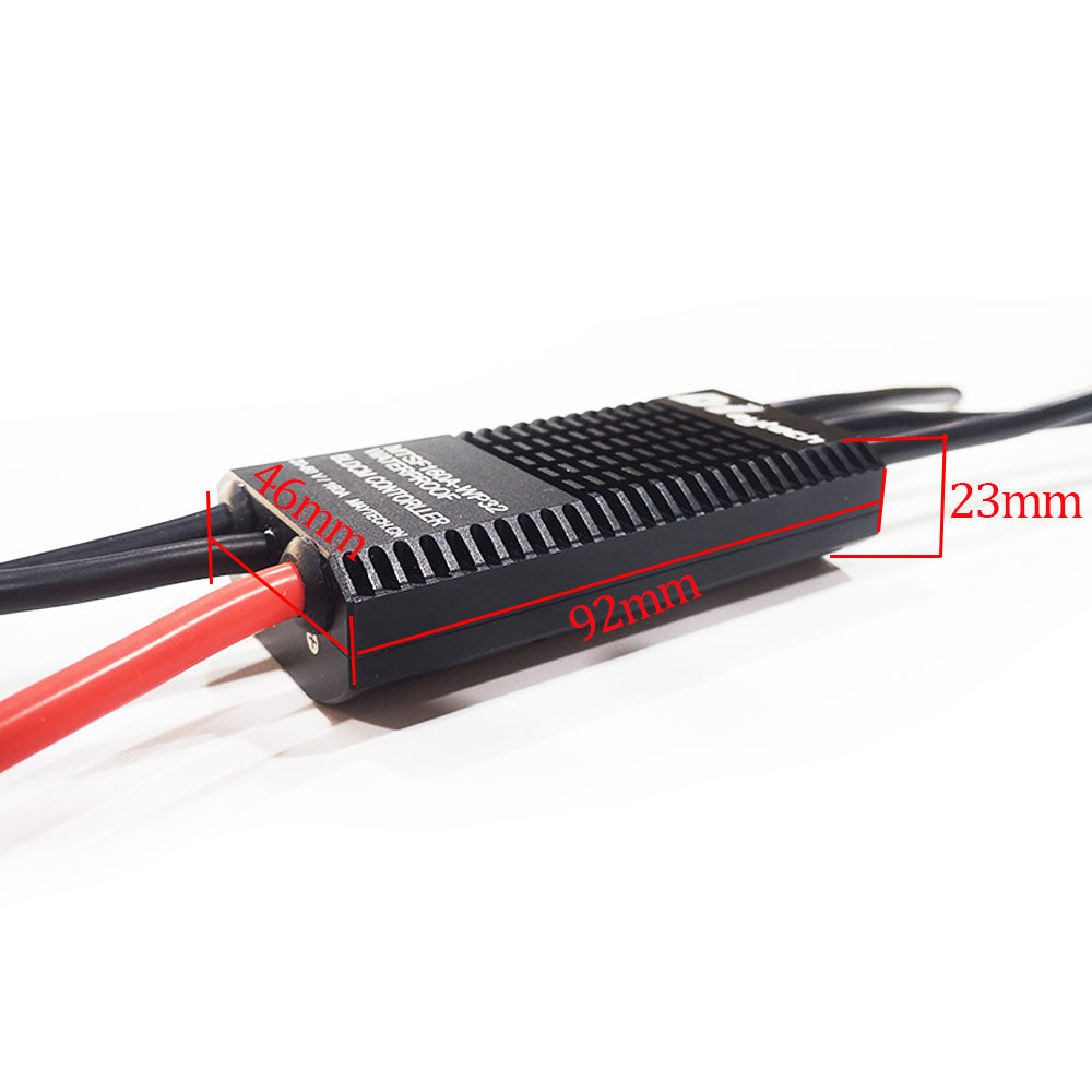 New Marine 32Bit 160A 60V ESC IP68 Waterproof Smaller Size for Powered Assist Foil Board Efoil