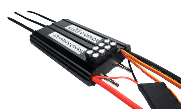 maytech electric speed controller 300A ESC for motorized surfboard electric foil with water-cooling tube