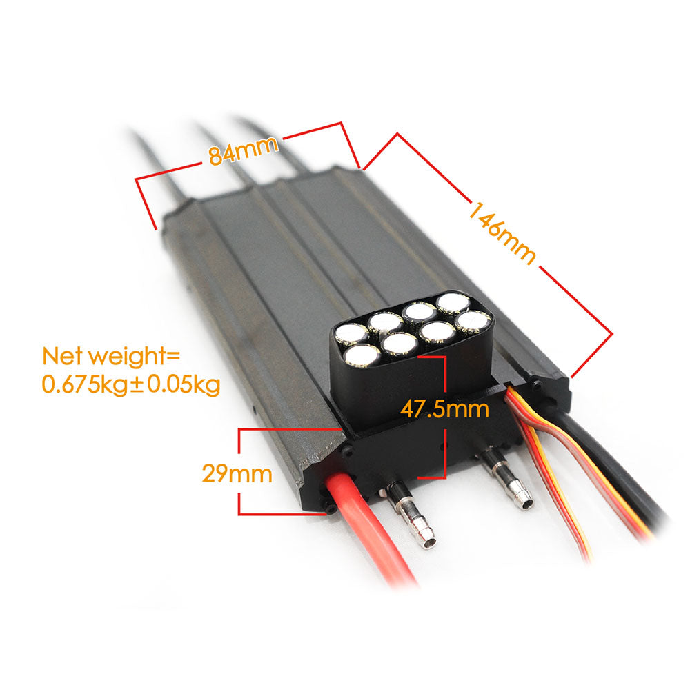 Maytech 300A esc electric speed controller for electric surfboard rc boat electric foil foilboards