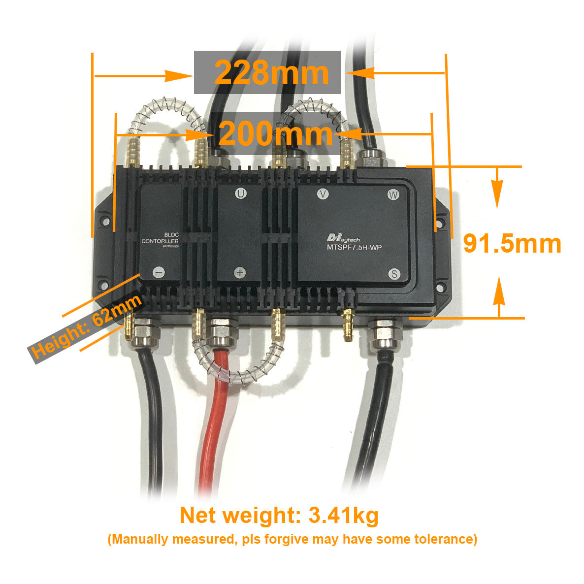 High voltage 300A 75V VESC75/300 based electric speed controller 300A max 1000A electric surfboard jetsurf jetski electric skateboard electric mountainboard