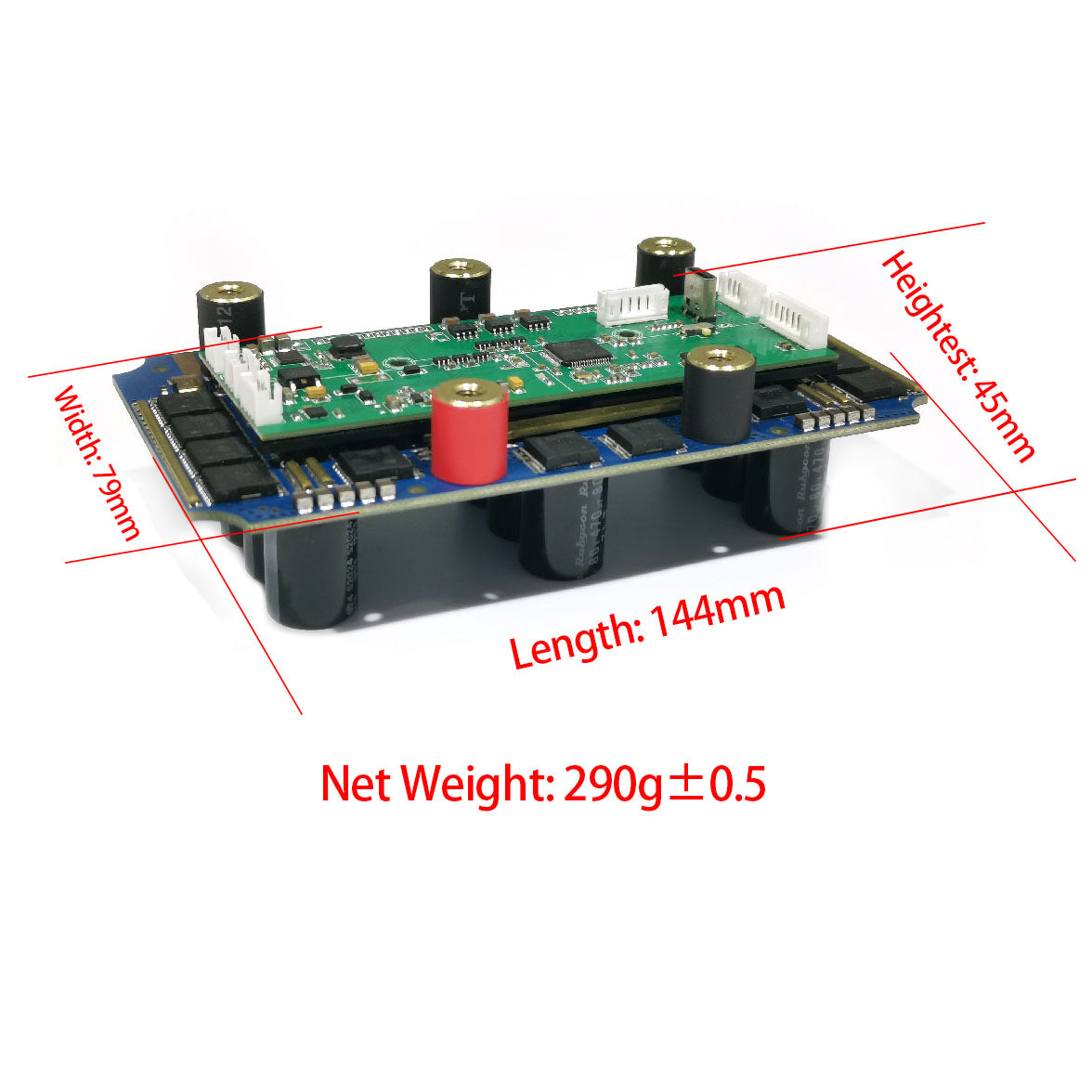 300A 75V VESC Speed controller based on V75/300 hardware for electric moutainboard skateboard surfboard Efoil motorized hydrofoil catamaran motorcycle ebike underwater scooter