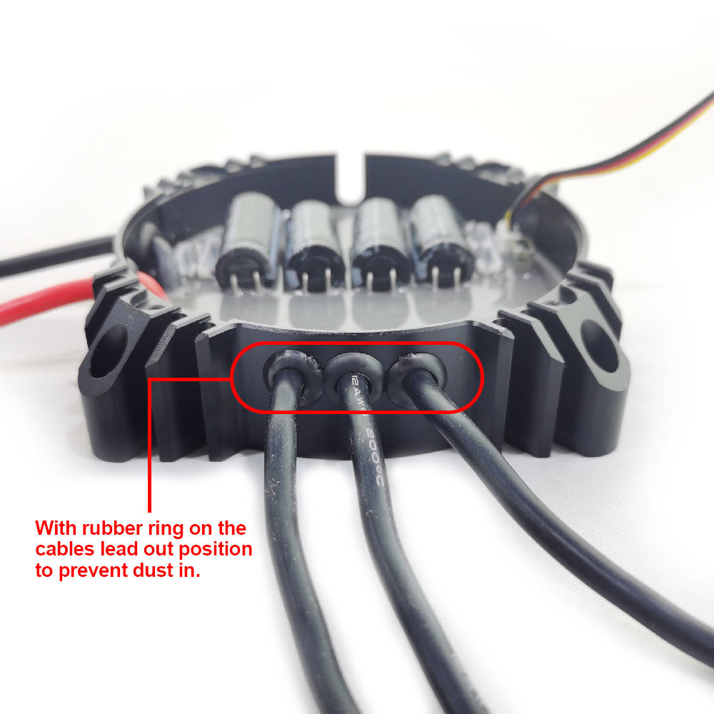 MTSVESC7.5R 50A 75V VESC7.5 based Speed Controller Round Shape