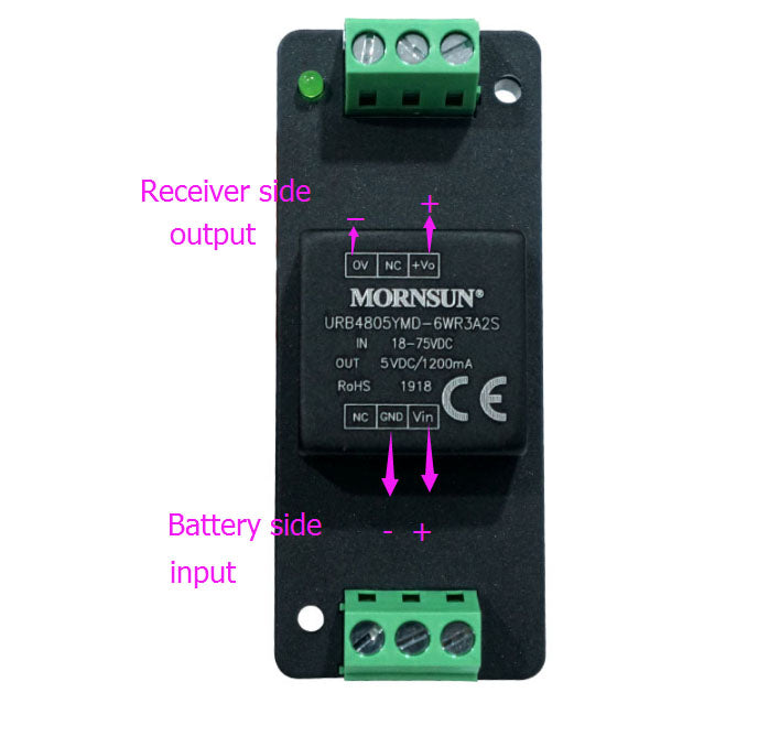 75V-5V UBEC DC-DC Module for remote receiver PWM signal power supply for esurf efoil foilboard rc boat