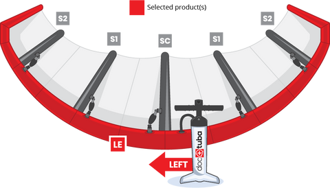 Bladder Leading Edge Cabrinha Convert 2010