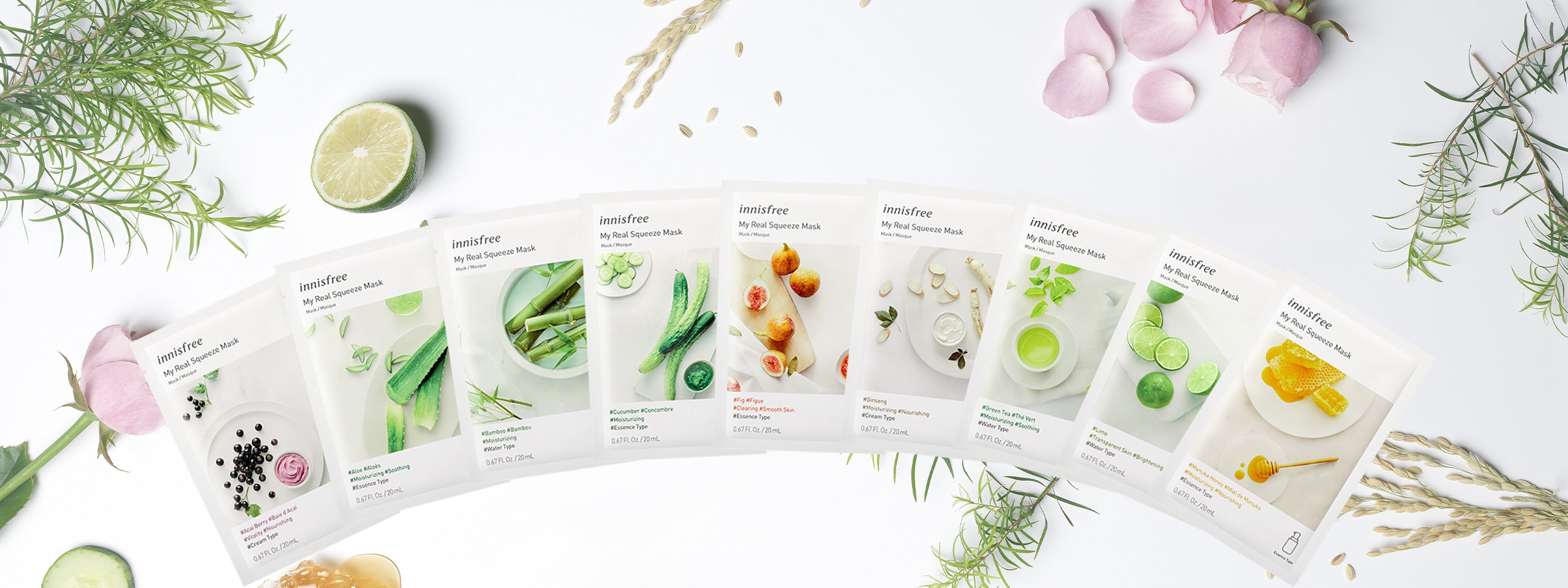 innisfree korean beauty brand best sheet mask for everyday use my real flavors