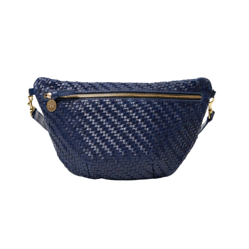 Clare V. Fanny Pack in Black Rattan – AZURE