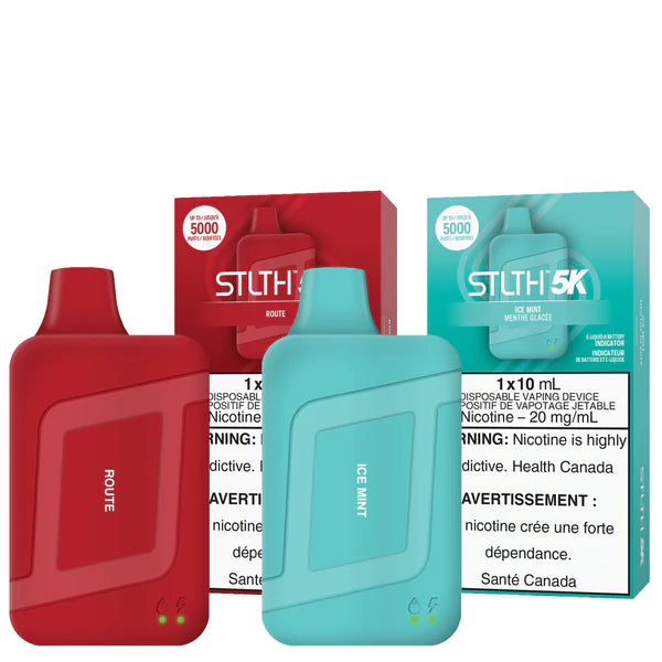 Stlth 5k disposable e cigarette 15 flavours available twisted sisters