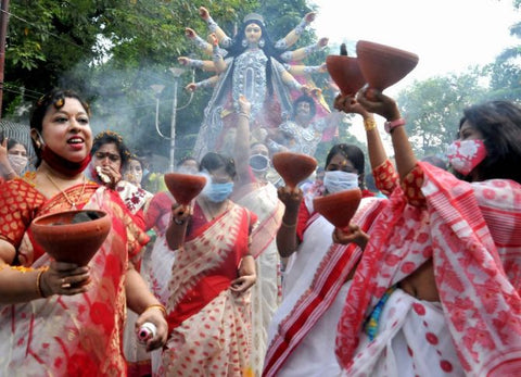 Durga Pujo Pandals in West Bengal