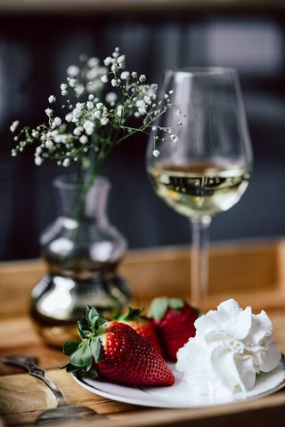 Sweet wine glass