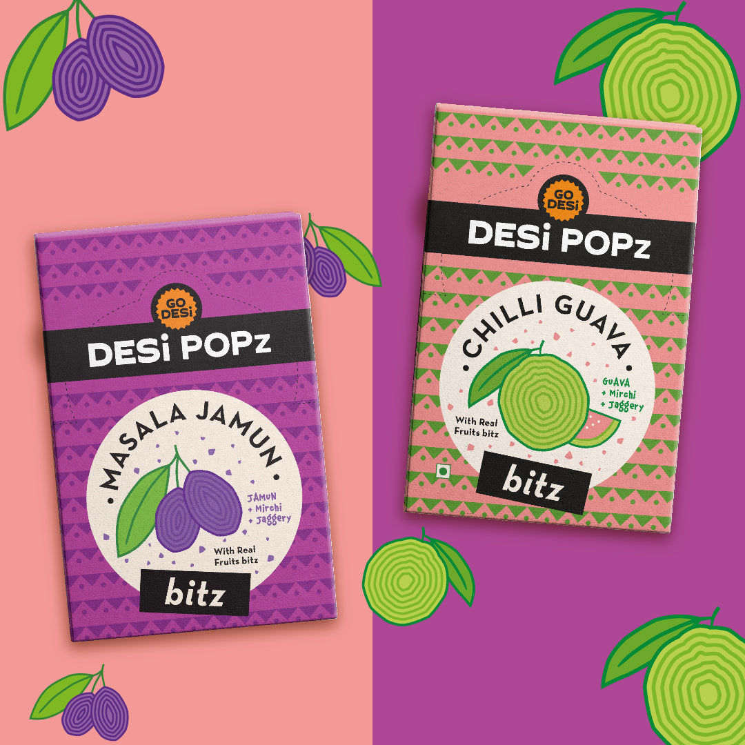 GO DESi Fruit Lollipops, Masala Jamun, Java Plum