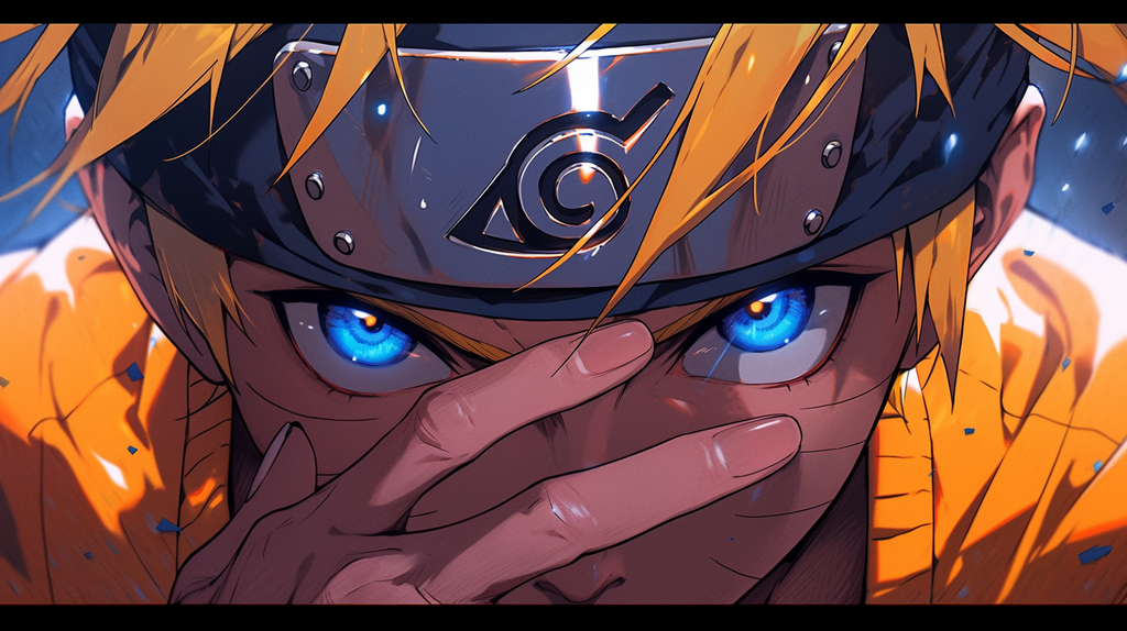 Naruto Uzumaki Blue Contact Lenses