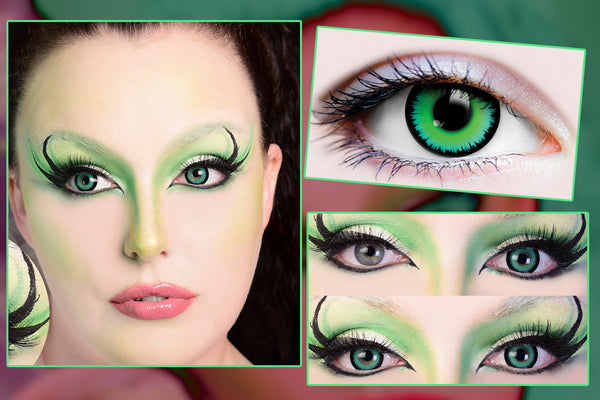 Green Hulk Contact Lenses