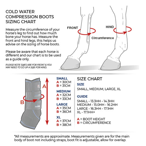 horse cold water boots