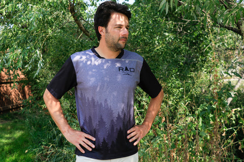RAD Apparel trail chaser jersey featured in the singletracks.com apparel roundup