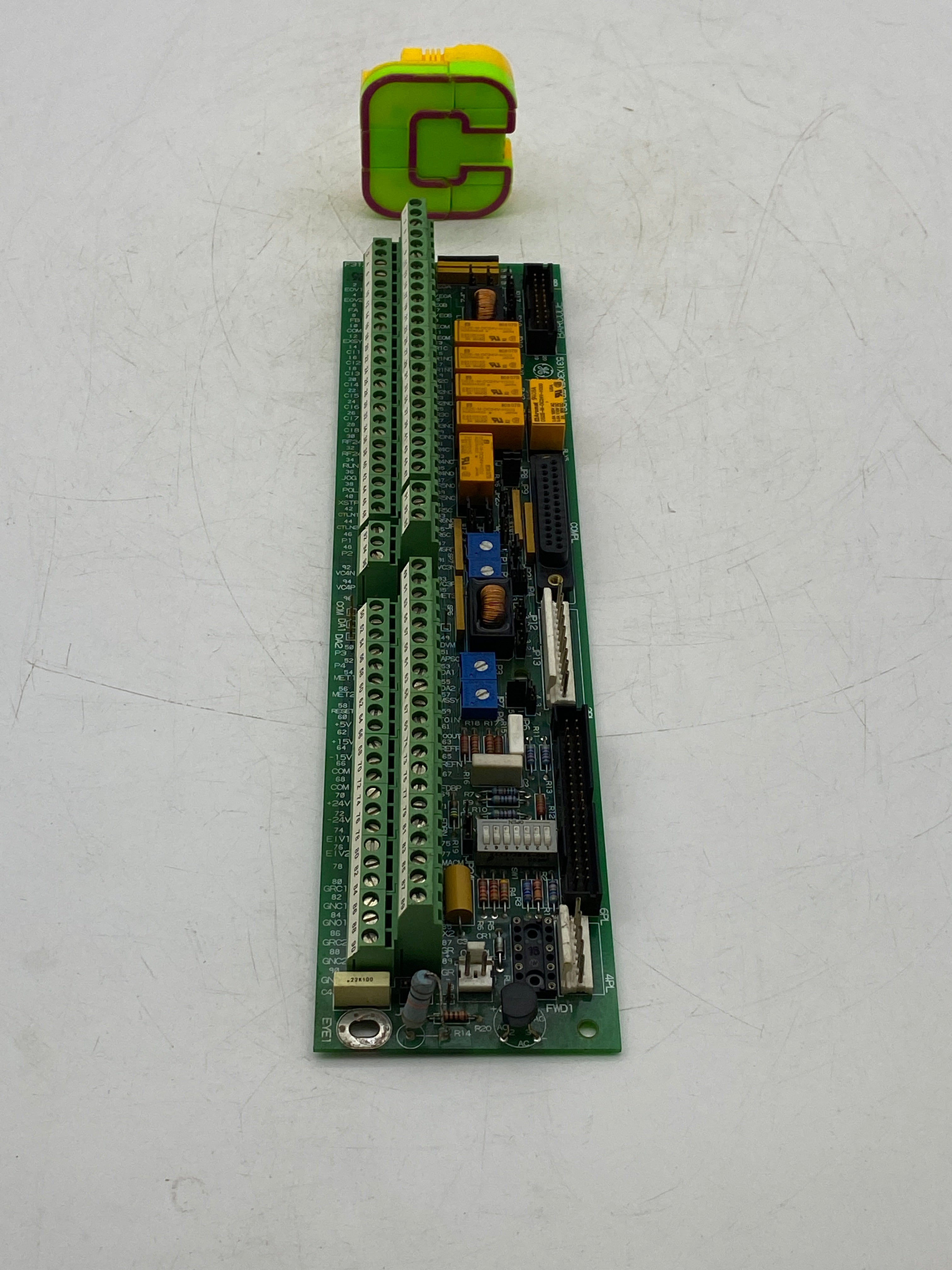 GE 531X305NTBAPG1 Terminal Board 3TB Card (Used)