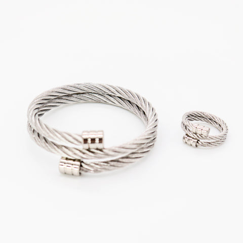 Louis Vuitton Lock It Double Wrap Bracelet – Oliver Jewellery