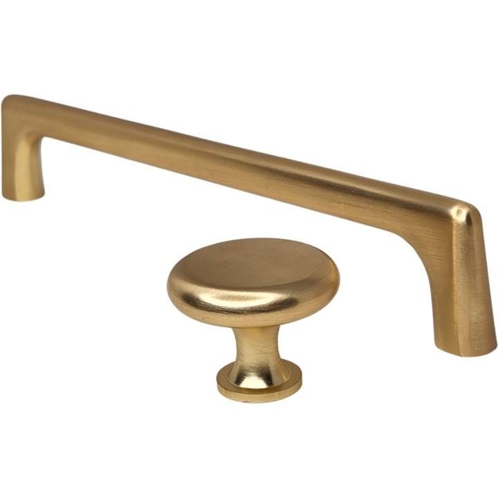 Brushed Gold cupboard handle Toledo