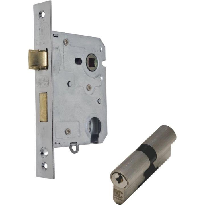 Mortice Door Lock with European Cylinder Hole - No. SB2302