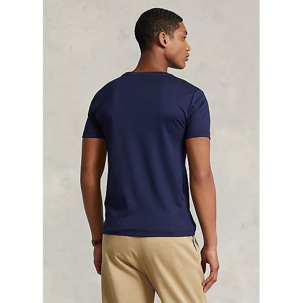 POLO RALPH LAUREN CUSTOM SLIM FIT SOFT COTTON T-SHIRT– Yooto