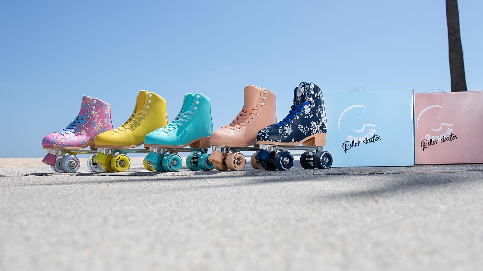 C7 Roller Skate Collection - Forget Me Not