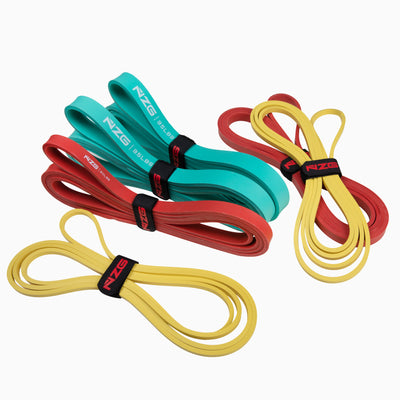 100 Latex Free Organic Rubber Power Resistance Bands Warm Up Set