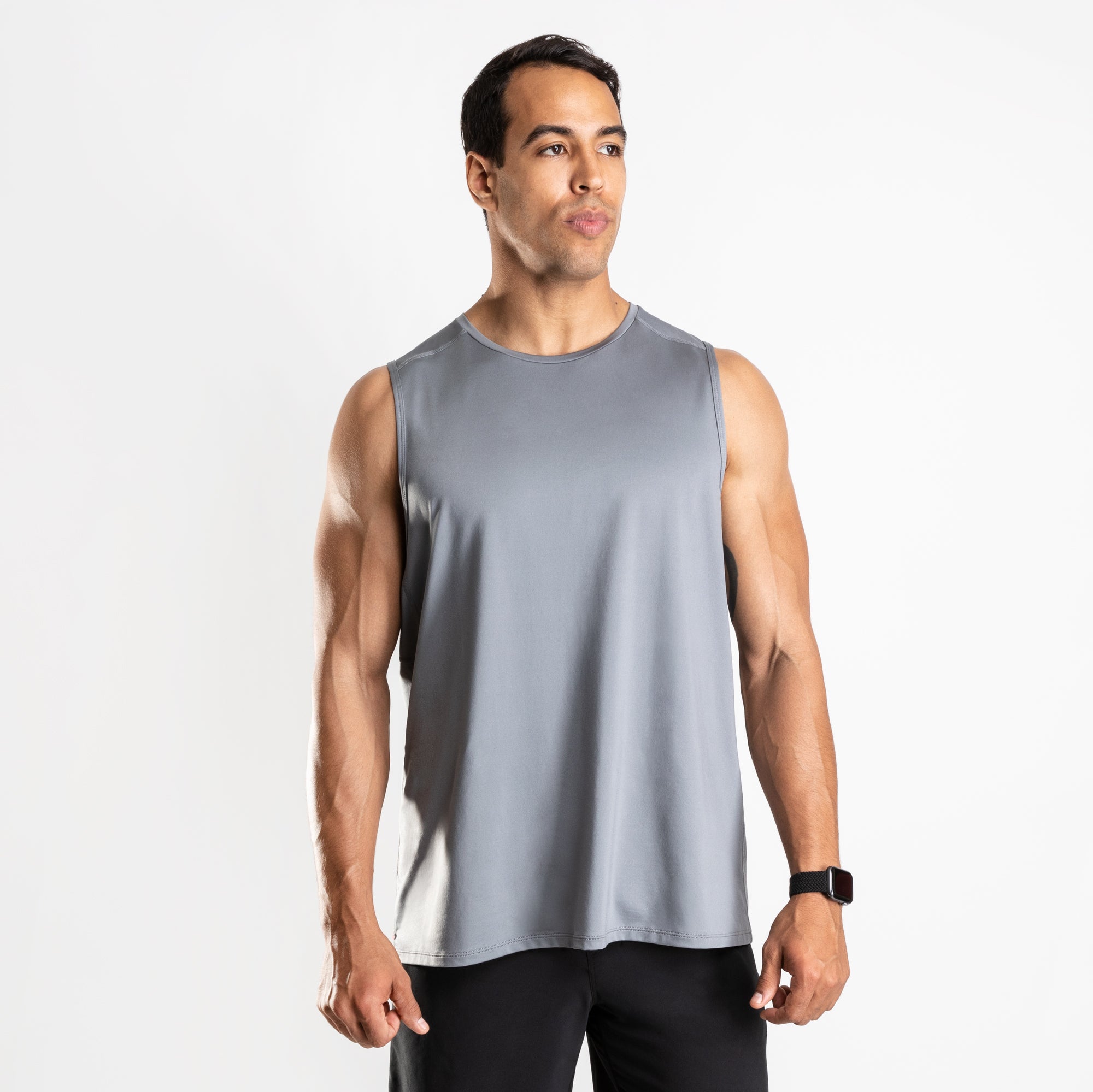 Men’s ZinTex Training Tank (Concrete) - nonzerogravity.com product image